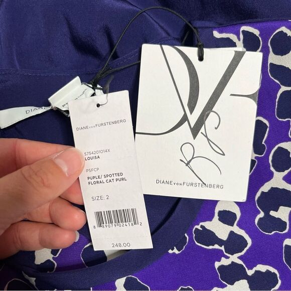 Diane von furstenberg top nwt - Picture 4 of 4
